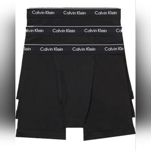 Calvin Klein Men's Cotton Classics 3-Pack Boxer Brief, size L